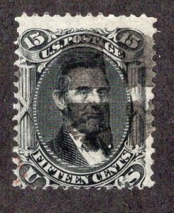 US #98 Fifteen Cent Lincoln AVG/U  ~jm-1633