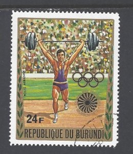 Burundi Sc # C158 used (RS)