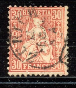 Switzerland #46, Used.