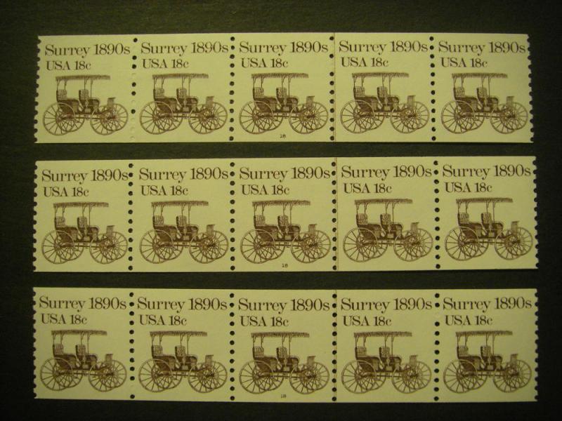 Scott 1907, 18 cent Surrey, PNC5 #18, MNH Beauty