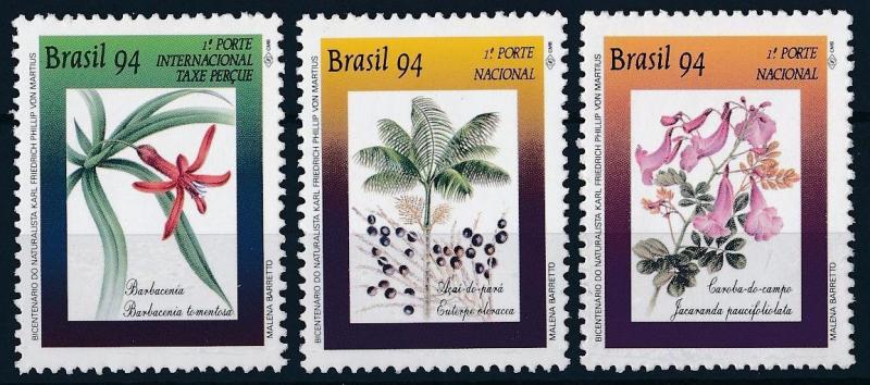 [63813] Brazil 1994 Flora Flowers Blumen  MNH