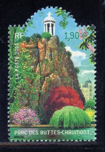 France 2979a MNH, Buttes-Chaumont Park Issue  from 2003 souvenir sheet