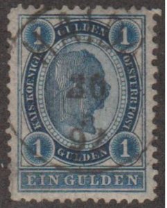 Austria Scott #62 Stamp - Used Single