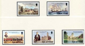 1984 Isle of Man SG274/SG278 William Cain Set Unmounted Mint