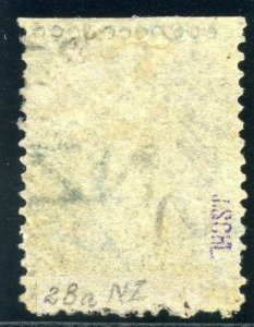 New Zealand 1864 QV 2d pale blue MLH. SG 107. Sc 28B.