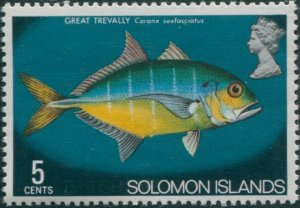 Solomon Islands 1975 SG289 5c Big-eyed Trevally MNH