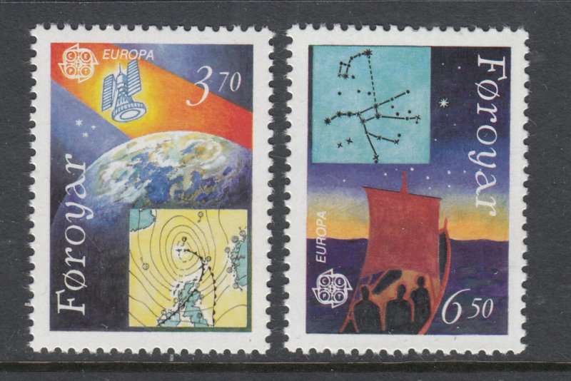 Faroe Islands 220-221 MNH VF