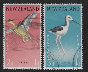 NEW ZEALAND SC# B57-58 FVF/U 1959