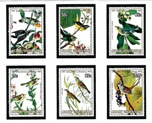 Cook Is 849-54 MNH 1985 Birds          (KA)