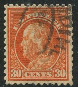 516   30c   Franklin Used  VF