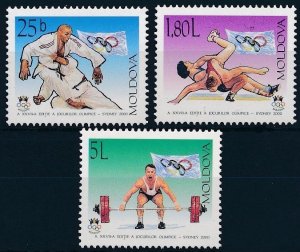 Moldova 2000 MNH Stamps Scott 362-364 Sport Olympic Games Judo