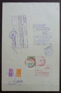 MIDDLE EAST - REVENUES ON DOCUMENT R! syria iran iraq uar palestine israel J89