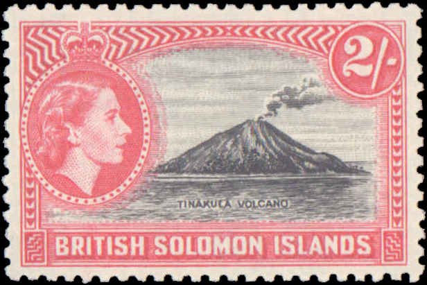 Solomon Islands #104, Incomplete Set, 1956-1960, Never Hinged