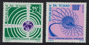 Chad Space Telecommunications 2v 1963 MNH SG#97-98