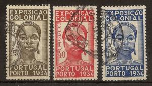 Portugal 1934 Exhibition SG878-890 Fine Used c£20