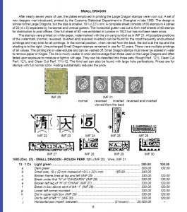 China Stamp Society Specialized Catalog of China to 1949 (Like New!)