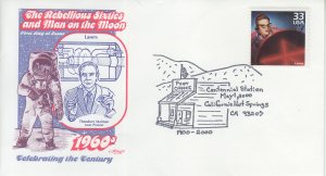 2000 Centennial of the post office at California Hot Springs  Postmark Pictorial