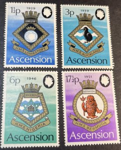 ASCENSION ISLAND # 156-159-MINT NEVER/HINGED--COMPLETE SET--1972