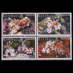 KIRIBATI 2005 - Scott# 875-8 WWF-Shrimps Set of 4 NH