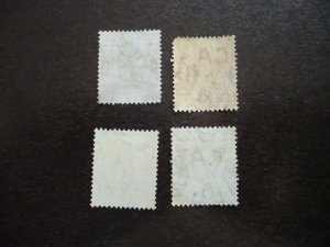 Stamps - British Honduras - Scott# 75-78 - Used Part Set of 4 Stamps