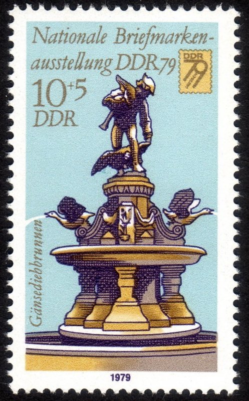 1979, Germany DDR 10+5pf, MNH, Sc B187