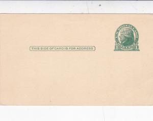 United States 1c Jefferson Postcard JW Minder Chain&Gear co.Unused VGC