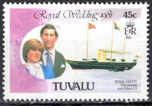 Tuvalu; 1981: Sc. # 159: MNH Single Stamp