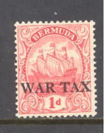 Bermuda Sc # MR1 mint hinged (RS)