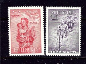 Philippines B4-5 MH 1950 set