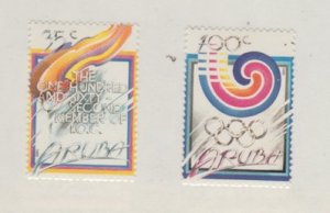Aruba Scott #38-39 Stamp - Mint NH Set