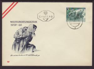 Austria 650 Refugees U/A FDC
