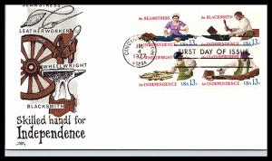 #1720a Skilled Hands For Independence - Colonial Cachet 18SC