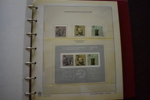 GERMANY  1984 YEAR SET  MNH  s/s shown but not included