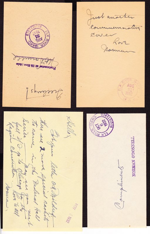 Federal Hall Series, 1932, 6 Different Cachets