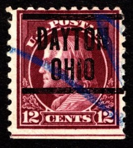 1914, US 12c, Franklin, Used, Sc 435