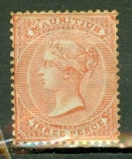 JH: Mauritius 34 mint CV $90