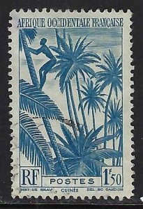 French West Africa 44 VFU A923