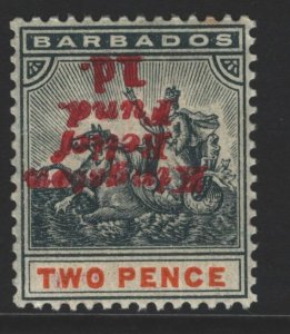 Barbados Sc#B1e MNH SG#153c