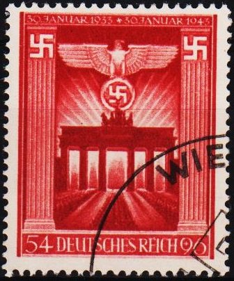 Germany.. 1943 54pf+96pf S.G.817 Fine Used