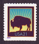 3468 Bison self-adhesive single