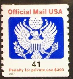 # O162 MNH 41c Official Mail - 4621