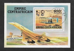 SD)1978 CENTRAL AFRICAN R.  HISTORY OF AVIATION, WILBUR AND ORVILLE WRIGHT AN