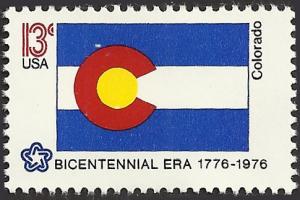 # 1670 MINT NEVER HINGED STATE FLAG COLORADO
