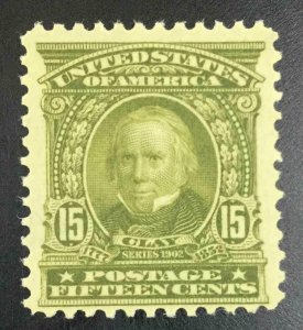 MOMEN: US STAMPS #309 MINT OG NH PF CERT LOT #74642