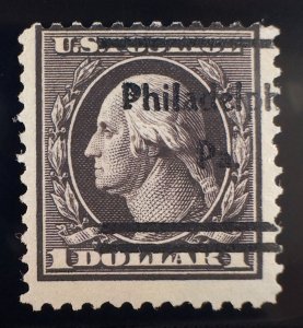 US Scott #342 Philadelphia face free NICE precancel No Gum Fine