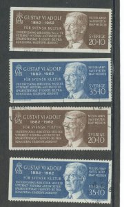 Sweden B49-52  Used (3