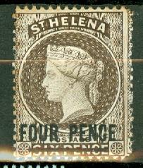 St Helena 38a mint CV $30