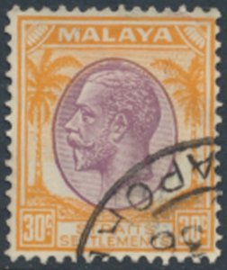 Straits Settlements    SC# 227   Used  see details & scans