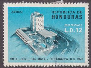 Honduras C485 Hotel Honduras Maya, Tegucigalpa 1970