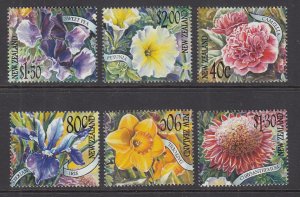 New Zealand 1702-1707 Flowers MNH VF